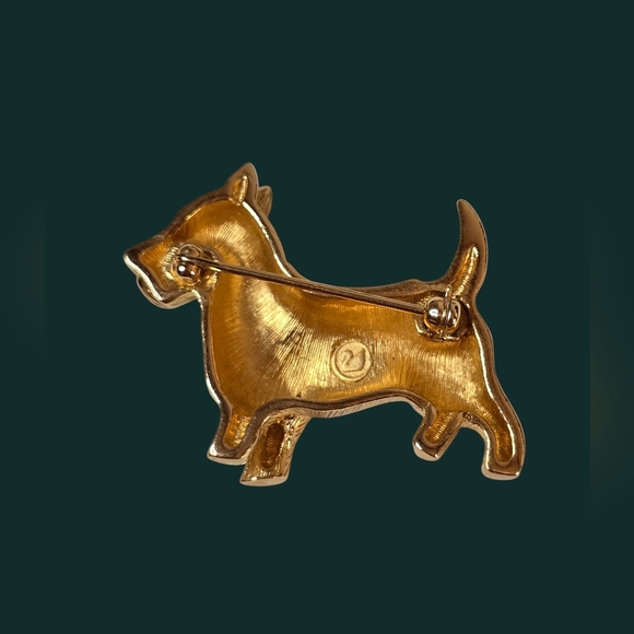 Swarovski Vintage Scottie Brooch - Picture 3 of 6
